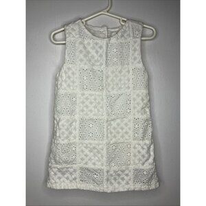 Vineyard Vines Dress Girls 4T White Eyelett